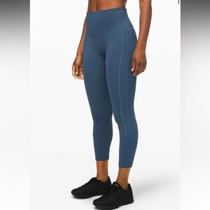 Lululemon All The Right Places Crop II *23" in Code Blue Women’s Size 2